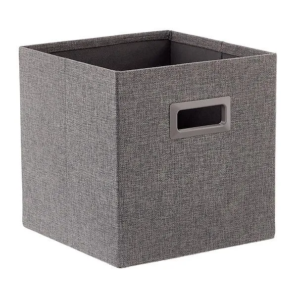 Poppin Large Storage Cubby Charcoal