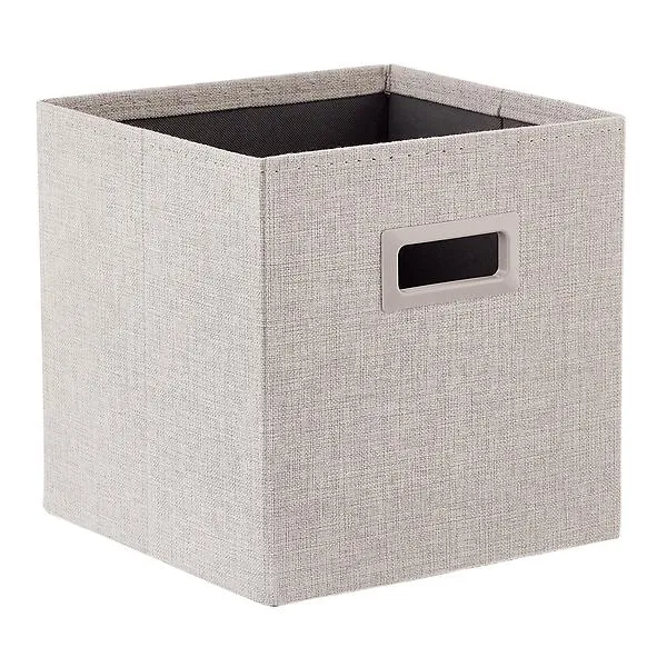 Poppin Large Storage Cubby Light Grey