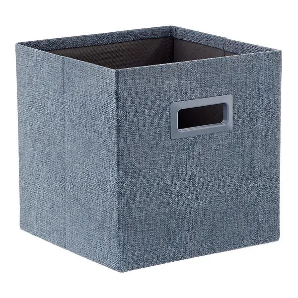 Poppin Large Storage Cubby Slate Blue
