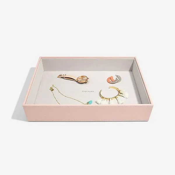 Stackers Supersize Deep Open Tray Blush