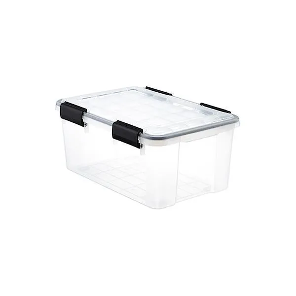 19 qt. Weathertight Tote Clear