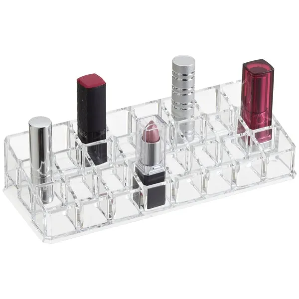24-Section Acrylic Lipstick Riser