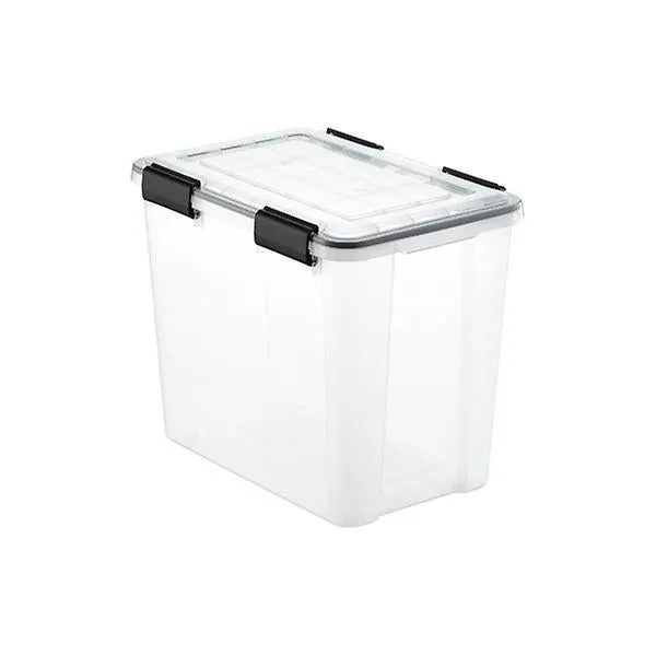 36 qt. Weathertight Tote Clear