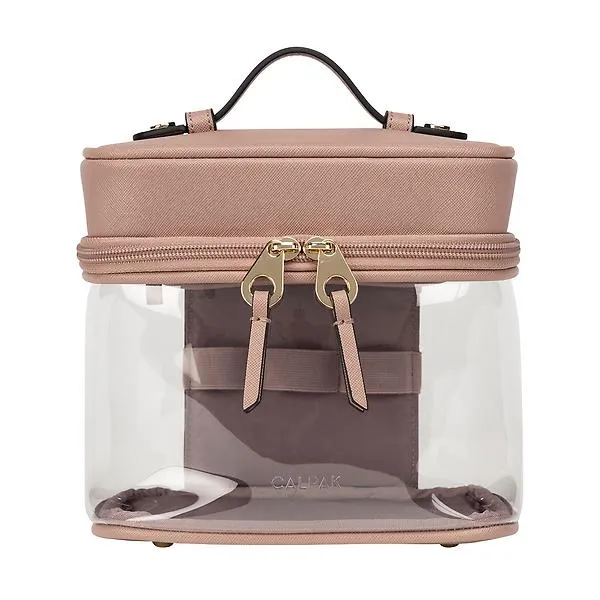 CALPAK Train Case Mauve
