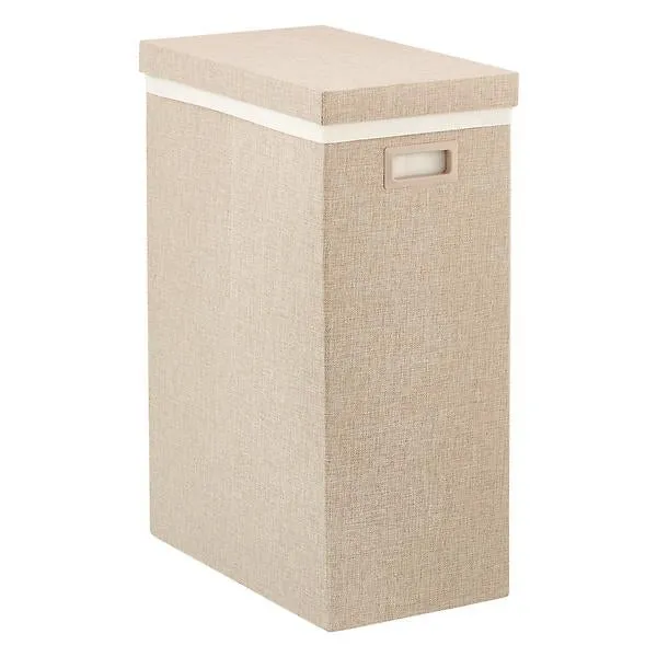 Poppin Laundry Hamper + Bag Flax Brown