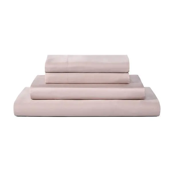 SIJO Full Eucalyptus Sheet Set Blush Set of 4