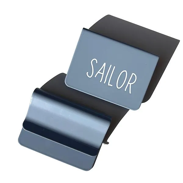 SortJoy Label Clips Sailor (Blue) Set of 6