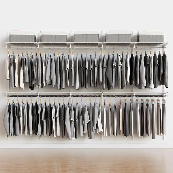 10' Reach In Closet White