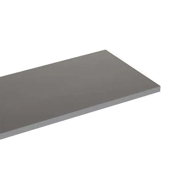 11-3/4" x 29-1/2" x 3/4" h Classic by Elfa Melamine Shelf Grey