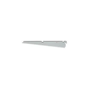 12" Elfa Ventilated/Decor Shelf Bracket Platinum