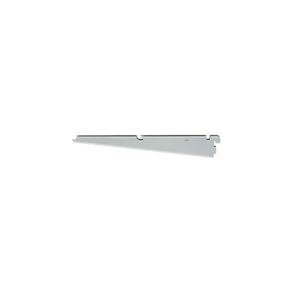 12" Elfa Ventilated/Decor Shelf Bracket Platinum