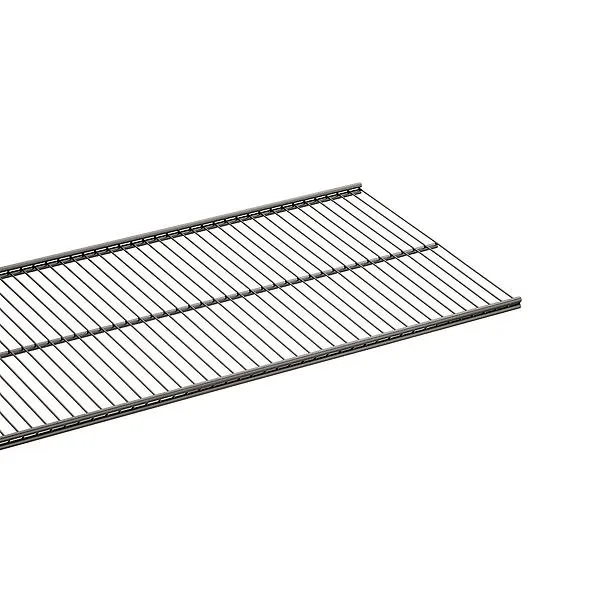12" x 2' Elfa Ventilated Shelf Graphite