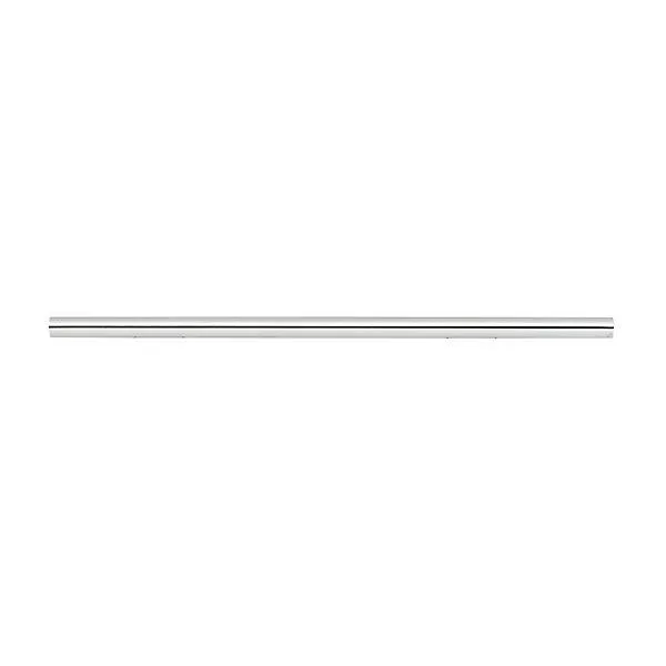 2' Elfa Closet Rod Brushed Silver