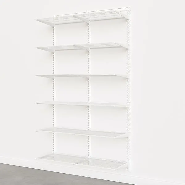 Elfa Classic 4' Basic Shelving White