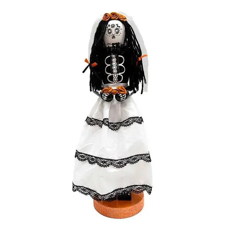 Skeleton Girl Halloween Nutcracker