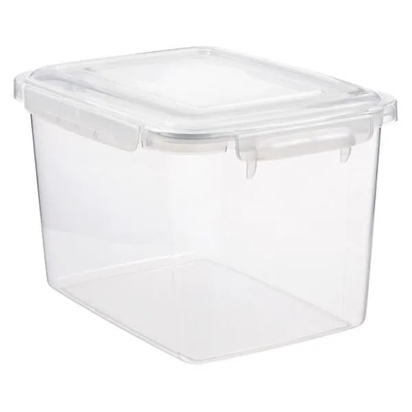 16.91 qt. Smart Locks Keep Box Crystal Clear