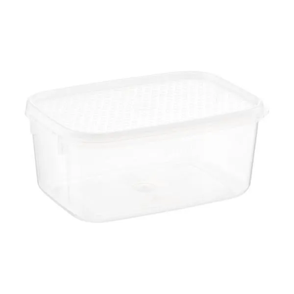 34 oz. Oblong Tellfresh Food Storage 1 ltr. Pkg/3
