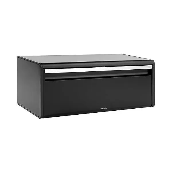Brabantia Fall Front Bread Box Matte Black