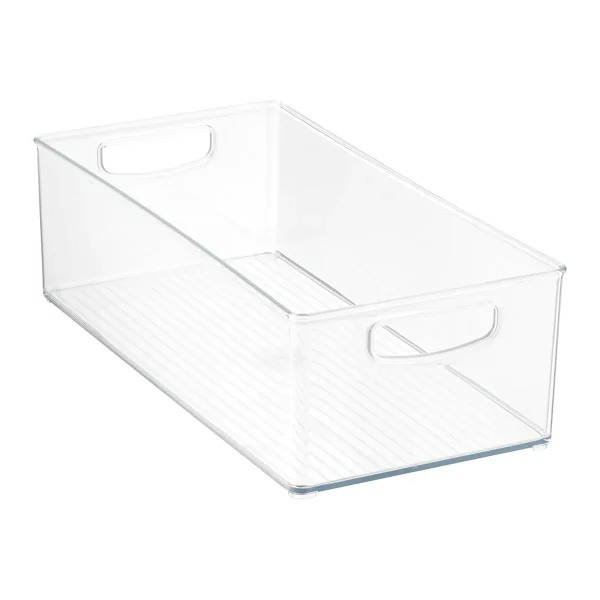 iDESIGN Linus Large Deep Drawer Bin Clear