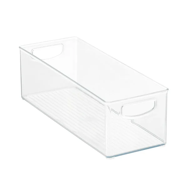 iDESIGN Linus Medium Deep Drawer Bin Clear