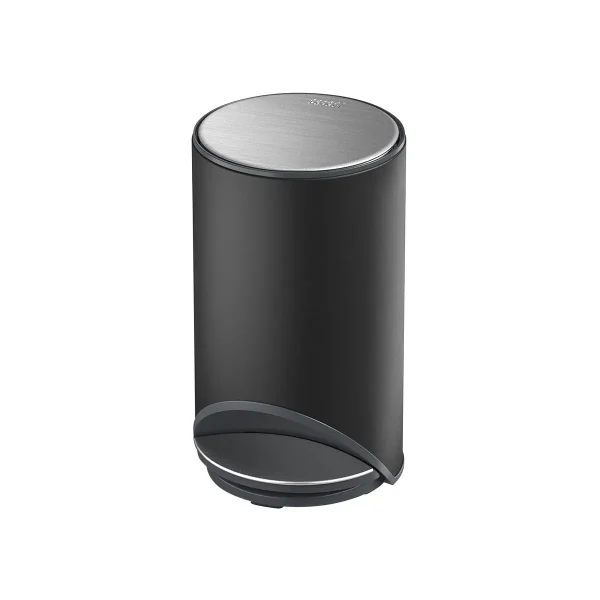 Joseph Joseph 10-litre Arc slimline pedal Trash Can Black