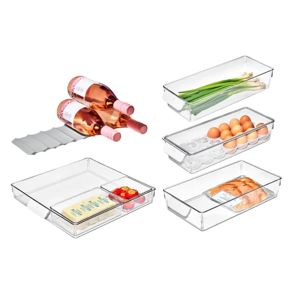 OXO Good Grips 8-Piece Refrigerator Organization Set