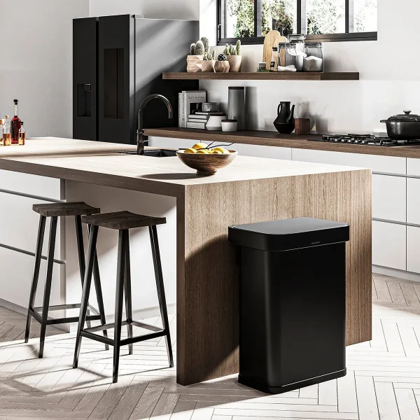 simplehuman 15 gal./58 ltr. Rectangular Sensor Trash Can