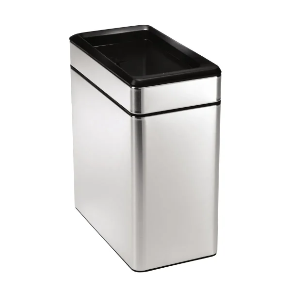 simplehuman 2.6 gal./10 ltr. Slim Open Trash Can