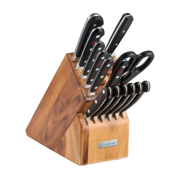Wusthof Classic 15-Piece Knife Block Set