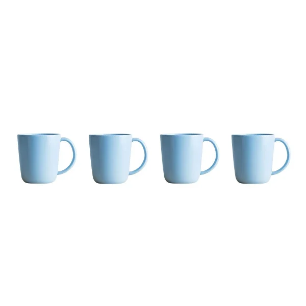 Year & Day 12 oz. Ceramic Mugs Lagoon Set of 4