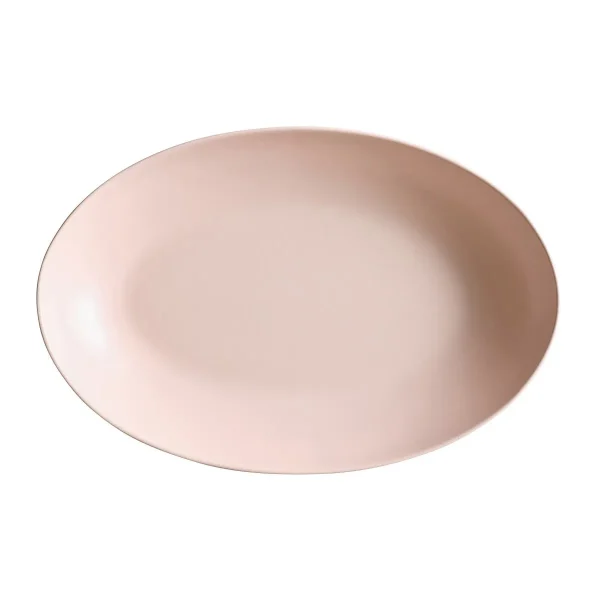 Year & Day Ceramic Oval Low Serving Bowl Daybreak
