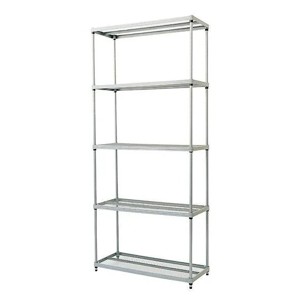 Design Ideas Meshworks bookshelf-Silver Silver