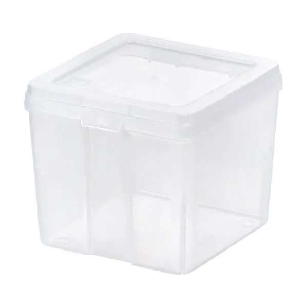 Iris 1.3 Quart Small Vertical Modular Case Clear