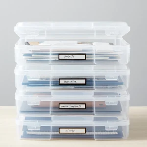 Iris Clear Deep Document Case