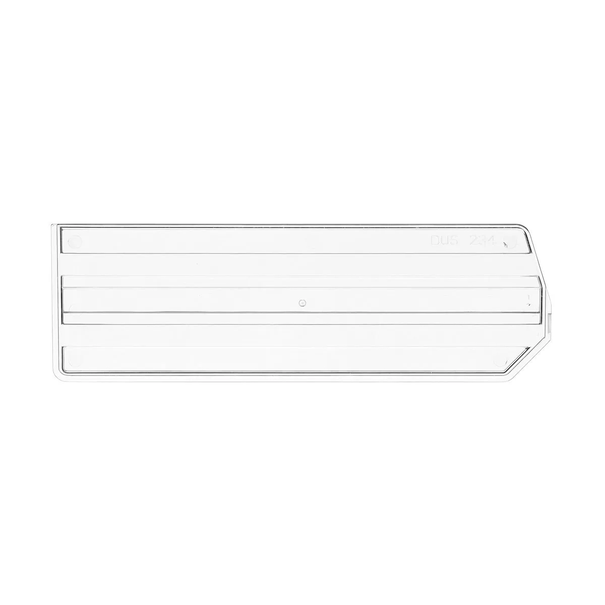 Utility Narrow Stackable Plastic Bin Dividers